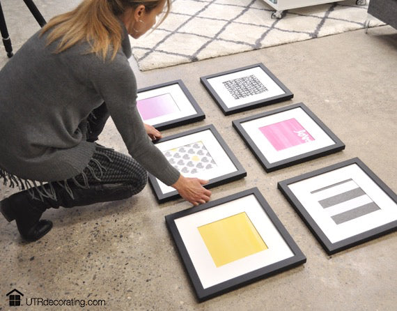 Picture hanging tip: how to display your frames